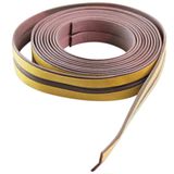 Veda Frestas De Porta Formato Liso 2mm Marron Comfort Door