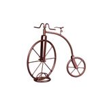 Triciclo Decorativo Retrô Bronze