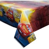 Exclusivo Disney Cars Toalha De Mesa De Plástico, 84 X 54, Multi (59923)