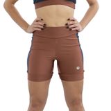 Bermuda Fitness Feminina Shine Bronze Bronze G Bronze