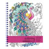 Action Publishing Undated Coloring Day Planner (8,5 X 11 Polegadas) Grande - Organizador Semanal &amp; Mensal, Agenda De Compromissos, Metas E N