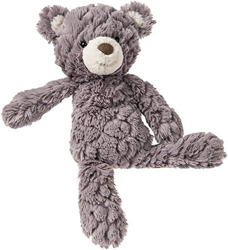 Mary Meyer Putty Bear Pequeno Urso De Pelúcia Brinquedo Macio, Cinza