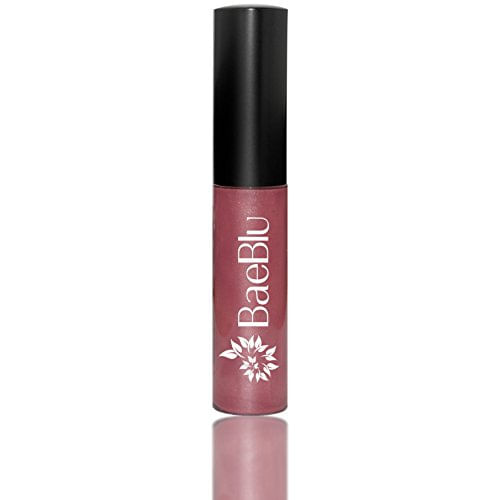 Brilho Labial Vegano Orgânico Baeblu, Ingredientes Hidratantes Não Tóxicos 100% Naturais, Pinking Of You