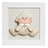 Quadro Decorativo Ovelha Quarto Bebê Infantil Menina Menino