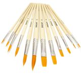 Kit De Pincéis Com 12 Unidades Sinoart