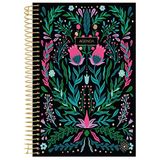 Bloom Planejadores Diários Não Datados Espanhol Calendário Day Day Planner - Passion/goal Organizer - Monthly/weekly Agenda Book With Tab