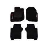 Kit Tapete De Carpete Honda Fit 2009 Até 2014 Grafite