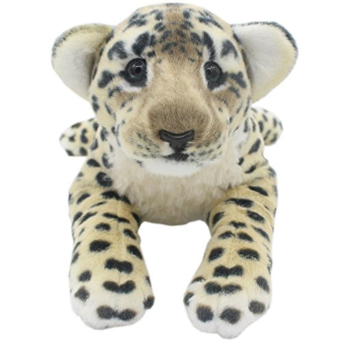 Tagln The Jungle Animals Recheado Brinquedos De Pelúcia Cheetah Tiger Panther Lioness Pillows (leopardo Marrom, 16 Polegadas)