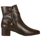 Bota Feminina Coturno Couro Impermeável Luhman Feminino