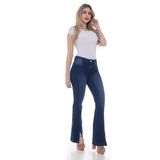 Calça Jeans Imporium Flare Azul Feminino