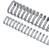 Caixa Espiral Garra Duplo Anel Wire-o 2x1 Carta 1'' 200 Fls