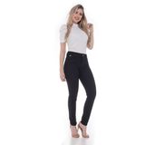 Calça Sarja Imporium Skinny Tradicional Preta Feminino