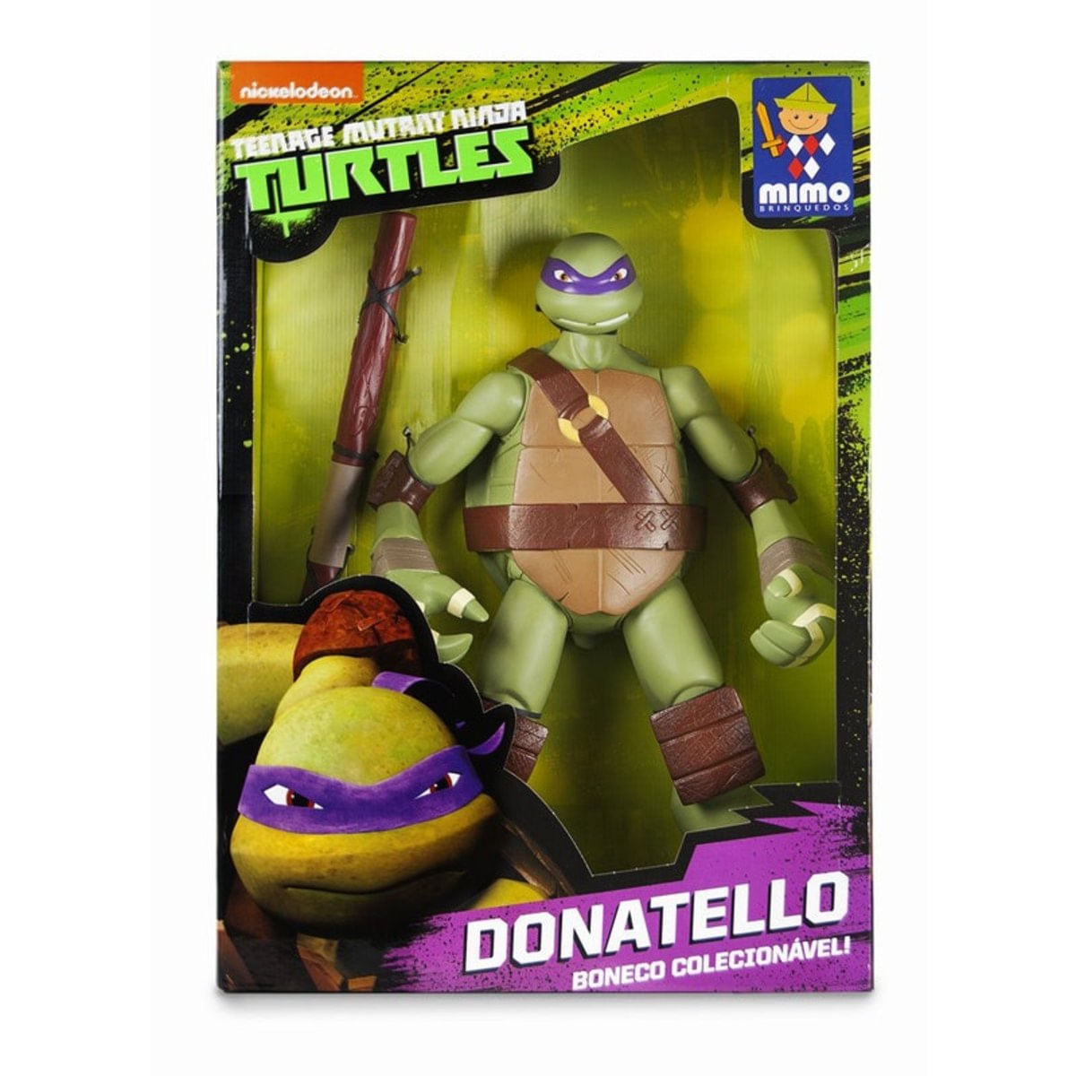 Boneco Tartarugas Ninja Donatello Colecionável - Sunny