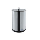 Lixeira Inox Com Tampa Decorline Lixeiras Brinox