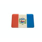 Adesivo resinado da bandeira do estado de Alagoas 9x6 cm