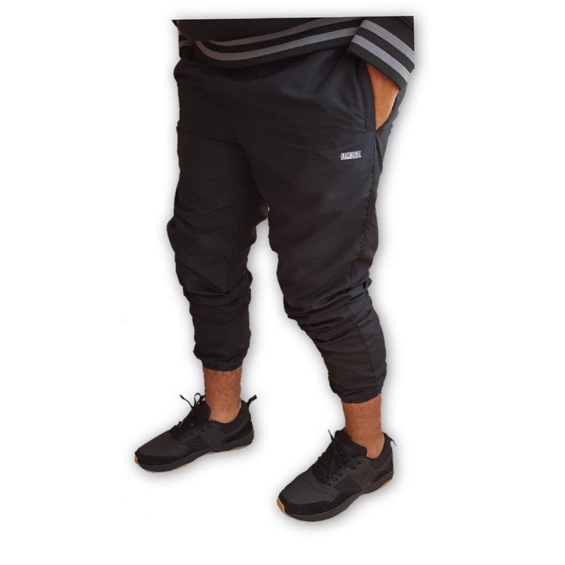 calça corta vento masculina