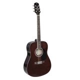 Violão Giannini Gd1 Eq Tdw Folk Translucent Dark Wine