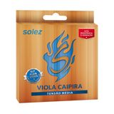 Encordoamento Para Viola Caipira Solez Tensão Média SLVCTM