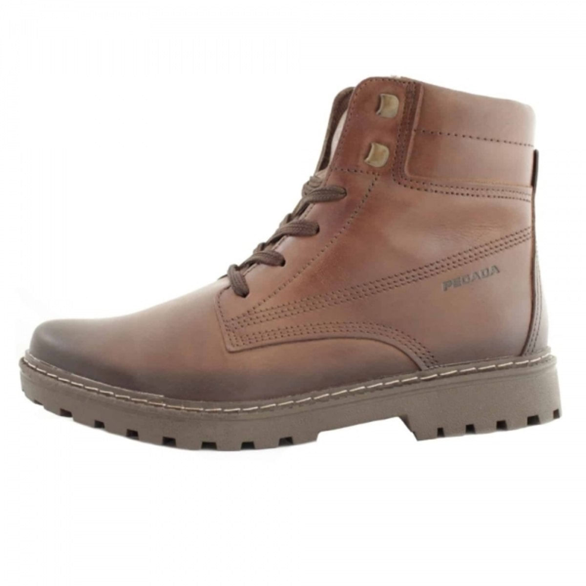 bota couro pegada
