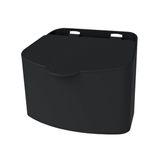 Saleiro 500gr Preto Plastico Cozinha Future