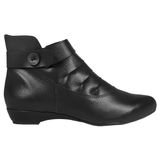 Bota Feminina Coturno Casual Impermeável Salto Baixo Optima