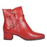 Bota Feminina Coturno Couro Impermeável Luhman Feminino