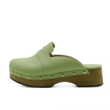 Tamanco Clog  Verde Mariotta