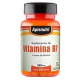 Vitamina B7 (Biotina) - 60 Cápsulas - Apisnutri