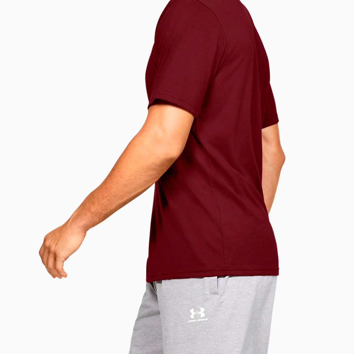 camiseta under armour big logo masculina