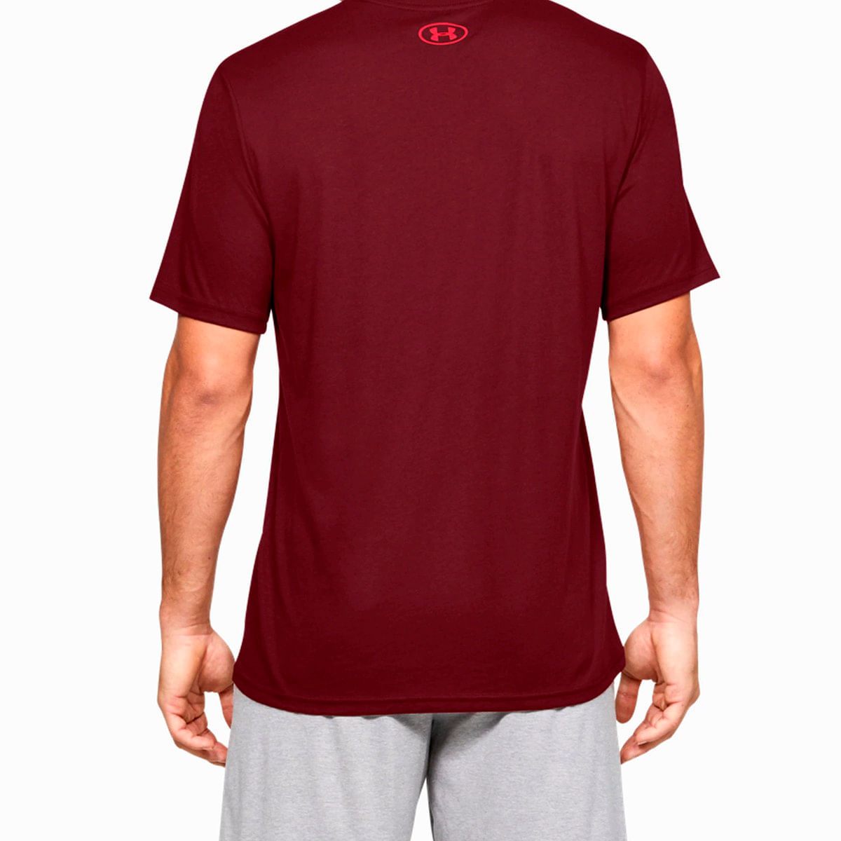 camiseta under armour big logo masculina