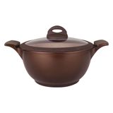 Caçarola Belga 20 Cm Ceramic Flon Indução Forno E Fogão