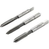 Macho Manual Aço Rápido 1/4&#39;&#39; Bsw Jogo 3 Peças Vonder Plus