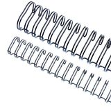 Caixa Wire-o  1/4' para 20 fls Carta 3x1 100 und