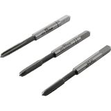 Macho Manual Aço Rápido 3x0,50mm Ma Jogo C/ 3 Pçs Vonder
