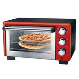 Forno Elétrico Oster Convection 18L 1400W Timer 220V Vermelho TSSTTV7118R