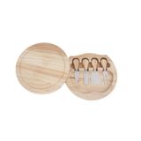 Conjunto Tábua Para Queijo Com Utensílios