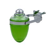 Saboneteira Giratória Vidro Aurimar Suporte Inox  500ml
