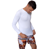 Camisa De Proteção Uv Malha Fria Branco