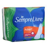 Absorvente Sempre Livre Especial Adapt Cobertura Suave Sem Abas 8un