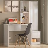 Escrivaninha Escritório Armário Office Branco