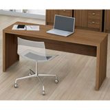 Mesa Para Computador Escrivaninha - Amêndoa