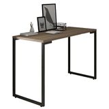 Mesa Para Computador Escrivaninha 120cm Castanho Mpozenato