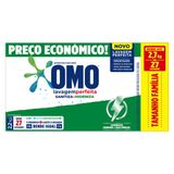 Lava-Roupas em Pó Omo Ativo Concentrado Lavagem Perfeita Sanitiza & Higieniza 2,2kg