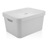 Caixa Organizadora Gigante Com Tampa Branca 46X36 Marca Ou