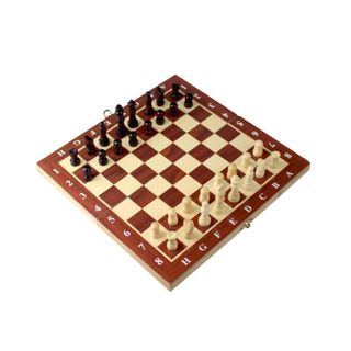 Jogo de Xadrez e Damas Madeira Alta Qualidade 56953 +7 anos Goki