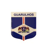 Adesivo Resinado Em Escudo Da Bandeira De Guarulhos