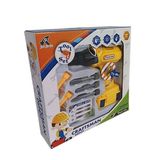 Kit Ferramentas Infantil Parafusadeira Furadeira