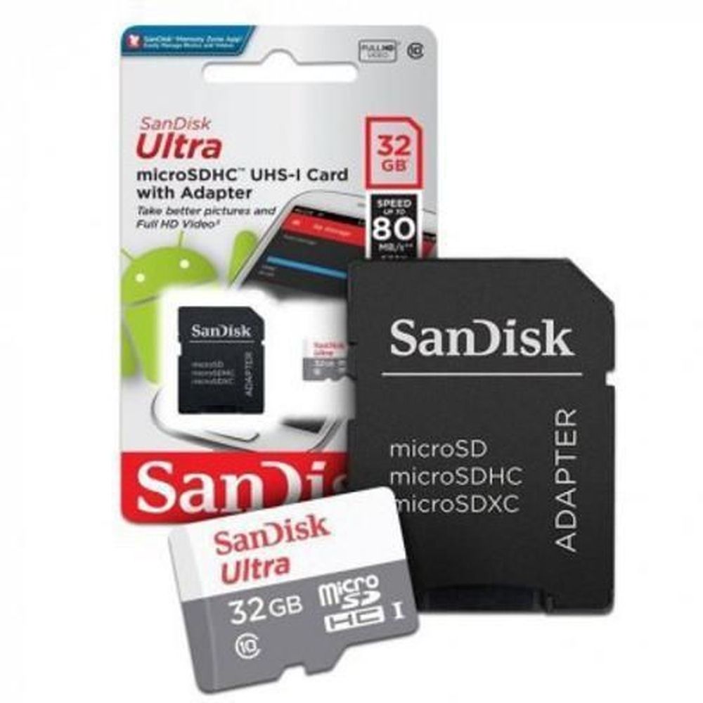 Cartão De Memoria 32gb Sandisk