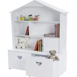 Casinha Organizadora Infantil Maia 100% Mdf Quarto Brinquedo