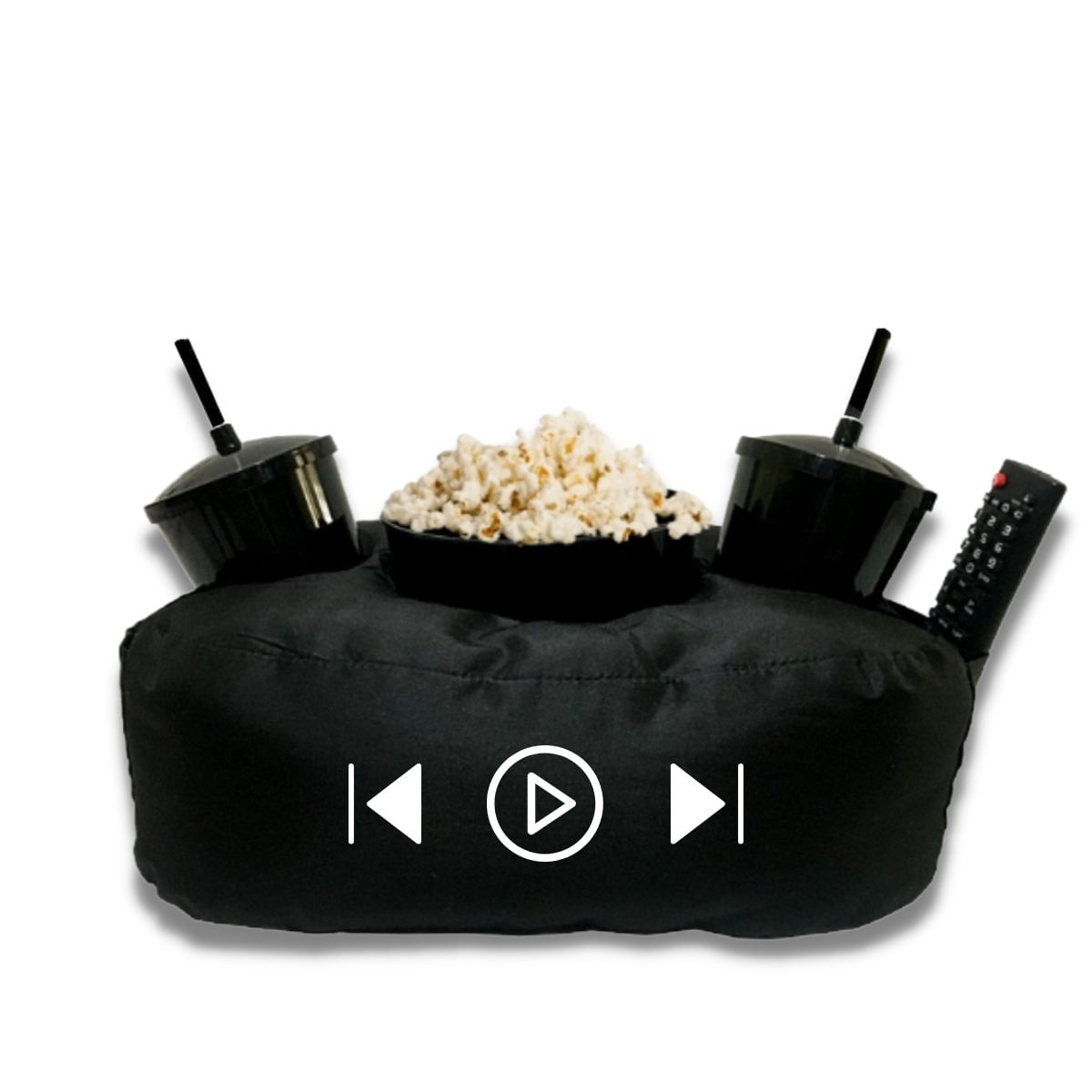 Almofada Porta Pipoca Casal Play Cinema